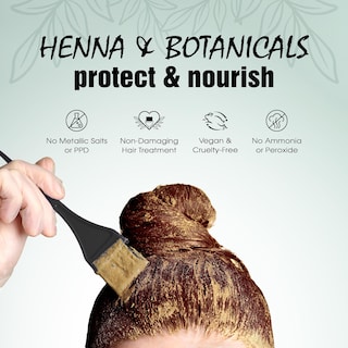 Foto 3 | Foto 3 | Tinte Para El Cabello Light Mountain Henna Color Chestnut 200 Ml - Venta Internacional.