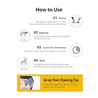 Foto 7 | Foto 7 | Tinte Para El Cabello Dashu Color Fast Change Coloring Black Para Hombre - Venta Internacional.