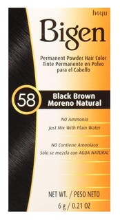 Foto 3 | Foto 3 | Tinte Para El Cabello Bigen 58 Negro Y Marrón 6 Ml - Venta Internacional.