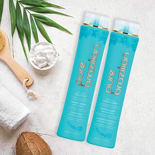 Foto 7 | Foto 7 | Champú Y Acondicionador Pure Brazilian Anti Frizz 400 Ml - Venta Internacional.