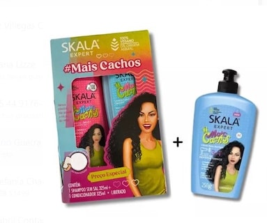 Foto 1 | Foto 1 | Kit Shampoo Y Acondicionador + Mascarilla Para Rizos Skala