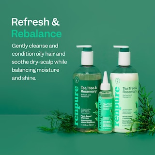 Foto 2 | Foto 2 | Set De Champú Y Acondicionador Renpure Tea Tree & Rosemary 720ml - Venta Internacional.