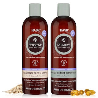 Foto 1 | Foto 1 | Set De Champú Y Acondicionador Hask Sensitive Care Sin Fragancia - Venta Internacional.