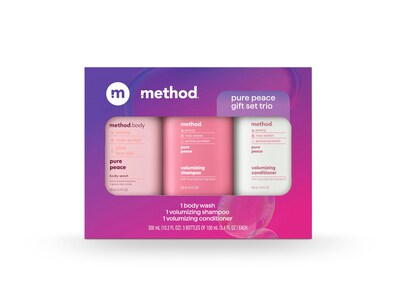 Foto 1 | Foto 1 | Set De Regalo Method, Gel De Baño Y Cuidado Del Cabello Pure Peace, 100 Ml - Venta Internacional.