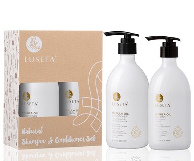 Foto 2 | Foto 2 | Set De Champú Y Acondicionador Luseta Marula Oil 500 Ml Para Cabello Fino Y Seco - Venta Internacional.