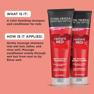 Foto 4 | Foto 4 | Paquete De Champú Y Acondicionador John Frieda Radiant Red - Venta Internacional.