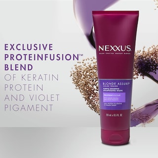 Foto 2 | Foto 2 | Combo De Champú Y Acondicionador Nexxus Blonde Purple 400 Ml - Venta Internacional.