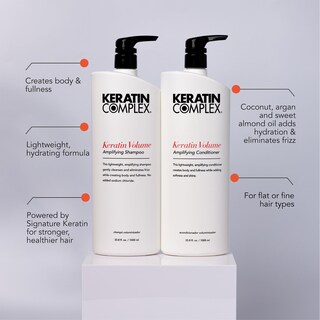 Foto 4 | Foto 4 | Champú Y Acondicionador Duo Keratin Complex Keratin Volume - Venta Internacional.