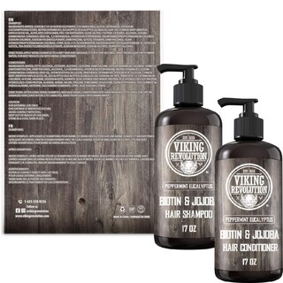 Foto 5 | Foto 5 | Set De Champú Y Acondicionador Viking Revolution Biotin Para Hombre - Venta Internacional.