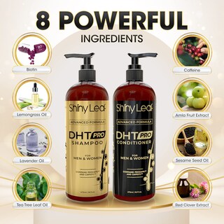 Foto 2 | Foto 2 | Set De Champú Y Acondicionador Shiny Leaf Dht Pro Anticaída - Venta Internacional.