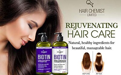 Foto 2 | Foto 2 | Set De Champú Y Acondicionador Biotin Pro-growth De Hair Chemist - Venta Internacional.