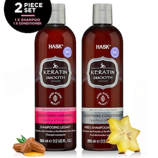 Foto 5 | Foto 5 | Set De Champú Y Acondicionador Hask Keratin Smoothing - Venta Internacional.