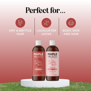 Foto 2 | Foto 2 | Set De Champú Y Acondicionador Maple Holistics Con Aceite De Argán - Venta Internacional.