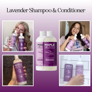 Foto 2 | Foto 2 | Set De Champú Y Acondicionador Maple Holistics Aromatherapy Lavender - Venta Internacional.