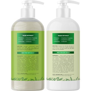 Foto 6 | Foto 6 | Set De Champú Y Acondicionador Maple Holistics Con Aceite De Árbol De Té - Venta Internacional.