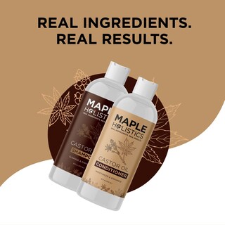 Foto 7 | Foto 7 | Set De Champú Y Acondicionador Maple Holistics Castor Oil - Venta Internacional.