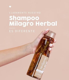 Foto 2 | Foto 2 | Champú Y Acondicionador Milagros Herbal 450ml - 100% Natural - Venta Internacional.