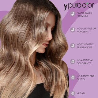 Foto 3 | Foto 3 | Set De Champú Y Acondicionador Pura D'or Colorharmony Biotin 480ml - Venta Internacional.