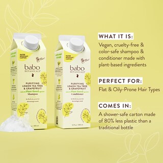 Foto 2 | Foto 2 | Acondicionador Purificador Babo Botanicals Limón Árbol De Té Y Pomelo - Venta Internacional.