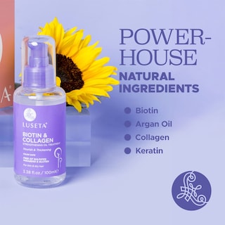 Foto 3 | Foto 3 | Sérum L LUSETA de Biotina y Colágeno para Crecimiento del Cabello 100ml - Venta Internacional