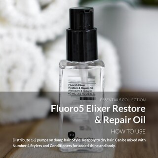 Foto 4 | Foto 4 | Aceite Capilar Número 4 Fluoro5 Elixir Restore & Repair, 60 Ml - Venta Internacional.