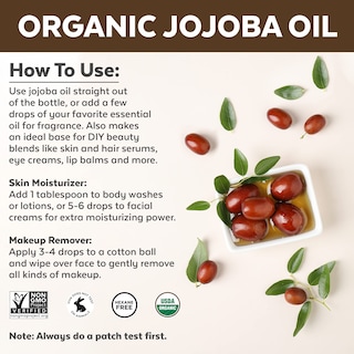 Foto 7 | Foto 7 | Aceite De Jojoba Viva Naturals 100% Puro Prensado En Frío, 120 Ml - Venta Internacional.