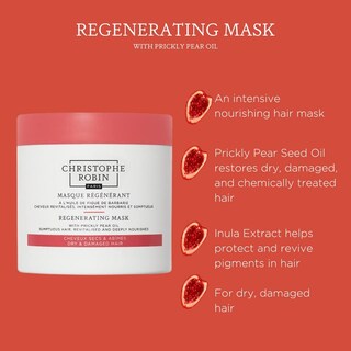 Foto 5 | Foto 5 | Mascarilla Capilar Christophe Robin Regeneration Prickly Pear 250ml - Venta Internacional.