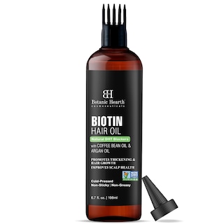 Foto 1 | Foto 1 | Aceite Capilar Botanic Hearth Con Biotina Para El Crecimiento Del Cabello Con Café Y Argán - Venta Internacional.