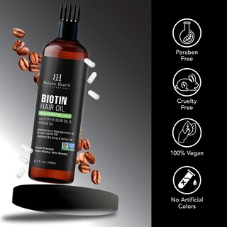 Foto 6 | Foto 6 | Aceite Capilar Botanic Hearth Con Biotina Para El Crecimiento Del Cabello Con Café Y Argán - Venta Internacional.