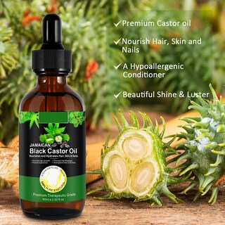 Foto 2 | Foto 2 | Aceite Capilar Orgánico Prensado En Frío De Ricino Negro Para El Crecimiento Del Cabello - Venta Internacional.