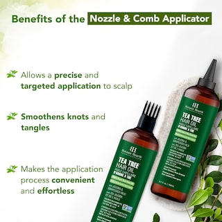 Foto 5 | Foto 5 | Aceite Capilar Botanic Hearth Tea Tree Con Aceites De Jojoba Y Semillas De Uva, 200 Ml - Venta Internacional.