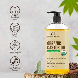 Foto 5 | Foto 5 | Aceite De Ricino Botanic Hearth 236 ml-Venta Internacional