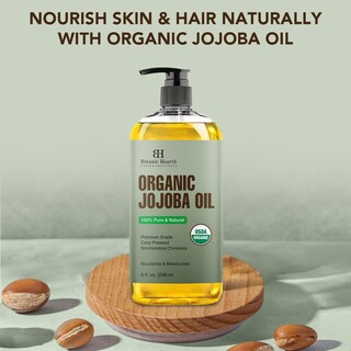 Foto 5 | Foto 5 | Aceite De Jojoba Botanic Hearth Orgánico, 240 Ml, 100% Puro, Prensado En Frío - Venta Internacional.