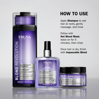 Foto 3 | Foto 3 | Mascarilla Capilar Truss Blond Revolution Net Blond Que Realza El Color 185 Ml - Venta Internacional.