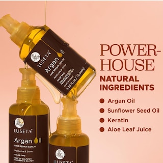 Foto 4 | Foto 4 | Sérum Para El Cabello L Luseta, Aceite De Argán 100% Puro, 100 Ml, Frizzy Control - Venta Internacional.