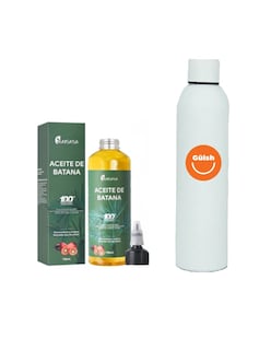 Foto 1 | Foto 1 | Aceite De Batana Para El Crecimiento Del Cabello + Termo De Agua De Regalo Güish