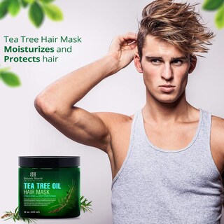 Foto 5 | Foto 5 | Mascarilla Capilar Y Acondicionador Profundo Botanic Hearth Tea Tree 480 Ml - Venta Internacional.