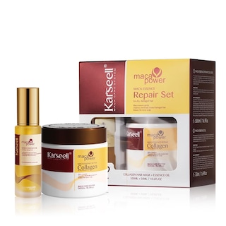 Foto 1 | Foto 1 | Set De Tratamiento Capilar Karseell Collagen Con Mascarilla Capilar Y Aceite De Argán - Venta Internacional.