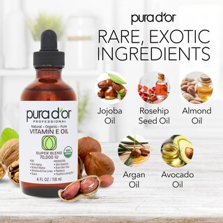 Foto 4 | Foto 4 | Aceite De Baño Pura D'or Con Vitamina E 70 000 Ui 120 Ml Mezcla Orgánica - Venta Internacional.