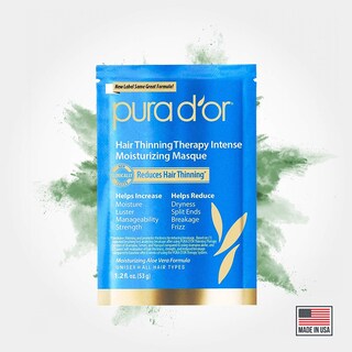 Foto 5 | Foto 5 | Mascarilla De Biotina Para Terapia De Adelgazamiento Del Cabello Pura D'or 35 Ml Paquete De 8 - Venta Internacional.