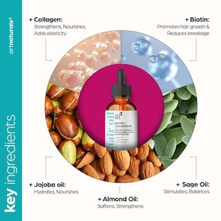 Foto 4 | Foto 4 | Aceite Capilar Artnaturals Con Biotina Crecimiento De Colágeno 120 Ml Reduce La Pérdida - Venta Internacional.