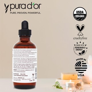 Foto 6 | Foto 6 | Aceite de Ricino Pura D'or Organic Jamaican Black 118 Ml con Cepillos - Venta Internacional