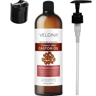 Foto 3 | Foto 3 | Aceite Portador Velona Castor Turkey Red 946 Ml | 100% Puro - Venta Internacional.