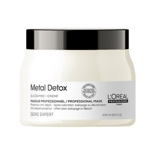 Foto 1 | Foto 1 | Mascarilla capilar L'Oreal-Se Metal Detox Professional Mask 250 Ml color Blanco
