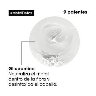 Foto 2 | Foto 2 | Mascarilla capilar L'Oreal-Se Metal Detox Professional Mask 250 Ml color Blanco