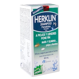 Foto 2 | Foto 2 | Shampoo Antipiojos Herklin Clásico 60 Ml