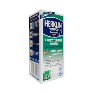 Foto 3 | Foto 3 | Shampoo Antipiojos Herklin Clásico 60 Ml