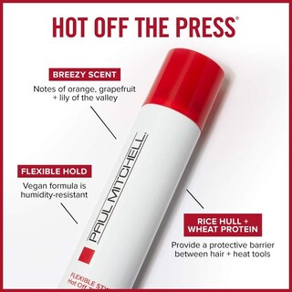 Foto 2 | Foto 2 | Laca Para El Cabello Paul Mitchell Hot Off The Press, 177 Ml, Protección Térmica - Venta Internacional.