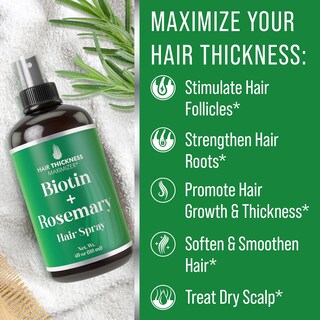 Foto 3 | Foto 3 | Spray Para El Crecimiento Del Cabello, Maximizador Del Grosor Del Cabello, Biotina Y Romero - Venta Internacional.