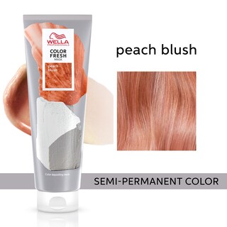 Foto 2 | Foto 2 | Mascarilla Capilar Wella Professionals Color Fresh Masks Peach Blush - Venta Internacional.